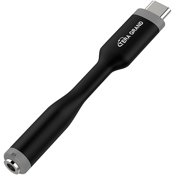 Tera Grand USB-C to 3.5 mm Headphone Jack Audio Adapter Black