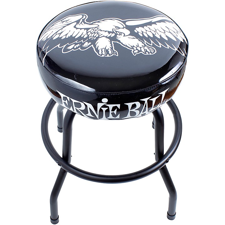 Martin Chrome Base Barstool With Logo | Guitar Center
