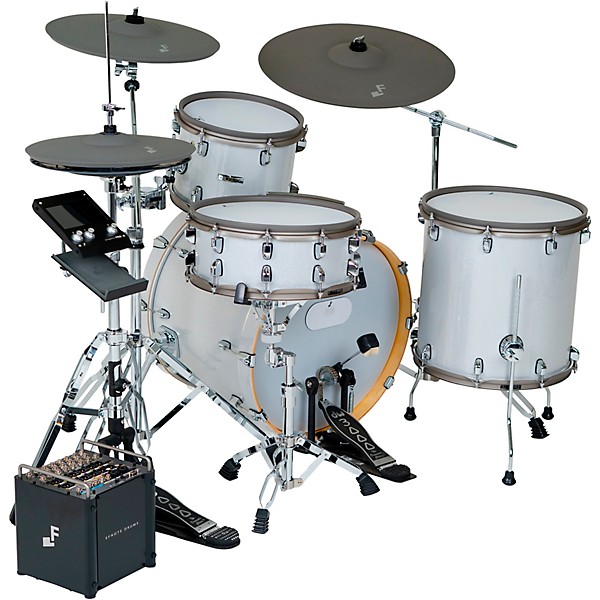 EFNOTE EF NOTE PRO 700 Standard Electronic Drum Kit White Sparkle