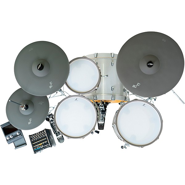 EFNOTE EF NOTE PRO 700 Standard Electronic Drum Kit White Sparkle