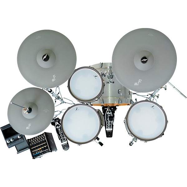 EFNOTE PRO 500 Standard Electronic Drum Kit White Sparkle