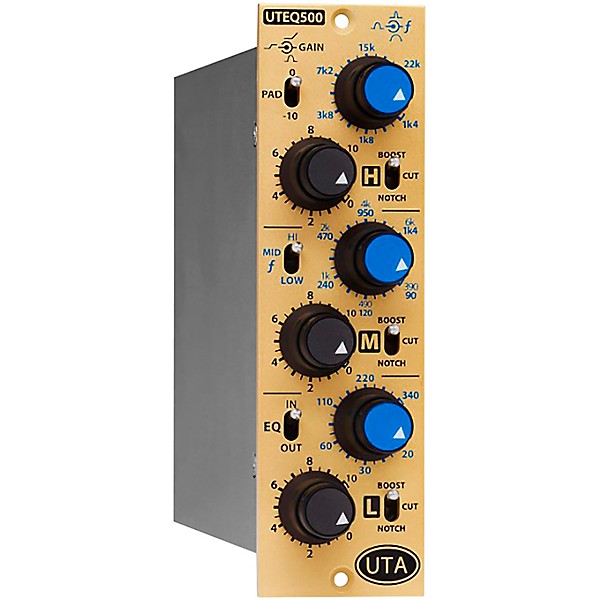 Undertone Audio UTEQ500 500 Series Parametric Equalizer