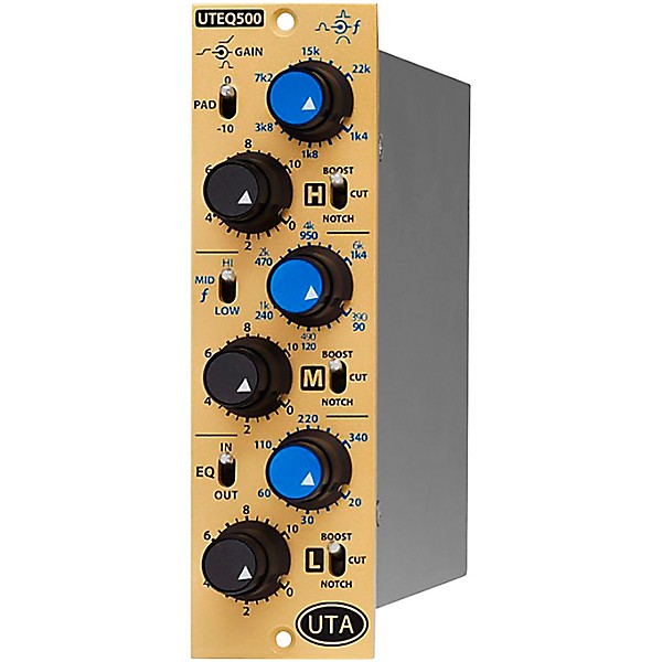 Undertone Audio UTEQ500 500 Series Parametric Equalizer