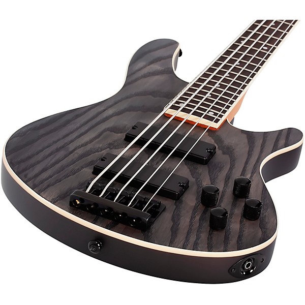 Schecter Guitar Research C-5 Standard 5-String Electric Bass Guitar Charcoal Satin