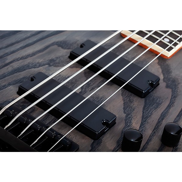 Schecter Guitar Research C-5 Standard 5-String Electric Bass Guitar Charcoal Satin