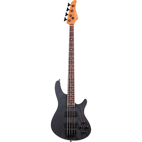 Schecter Guitar Research C-4 Standard Electric Bass Guitar Charcoal Satin