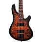 Schecter Guitar Research C-4 Standard Electric Bass Guitar Tobacco Burl