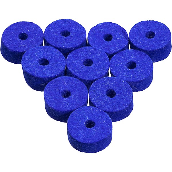 Ahead Wool Cymbal Felt 10-Pack Blue