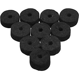 Ahead Wool Cymbal Felt 10-Pack Red Ahead Wool Cymbal Felt 10-Pack Jet Black