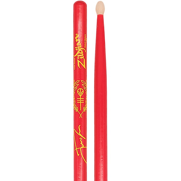 Zildjian Josh Dun Clancy Red Artist Series Drum Sticks Wood