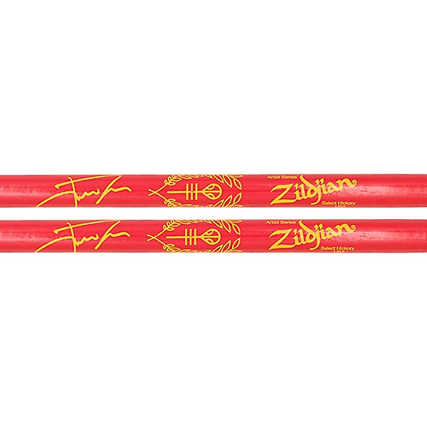 Zildjian Josh Dun Clancy Red Artist Series Drum Sticks Wood