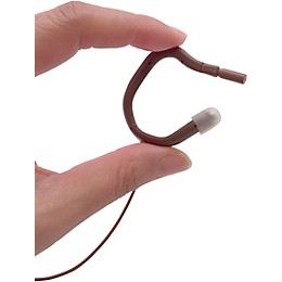 Point Source Audio Embrace Omnidirectional Earmount Lavalier for Telex Brown