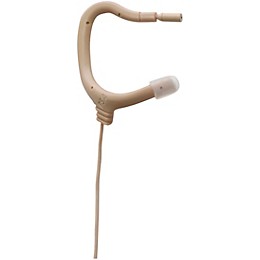 Point Source Audio Embrace Omnidirectional  Earmount Lavalier for MiPro Beige