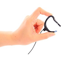 Point Source Audio Embrace Omnidirectional Earmount Lavalier for AKG, Audix Black