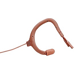 Point Source Audio SERIES9 Omnidirectional Dual Element Earmount Lavalier with ENDURE TA4F connectors hardwired for Shure Brown