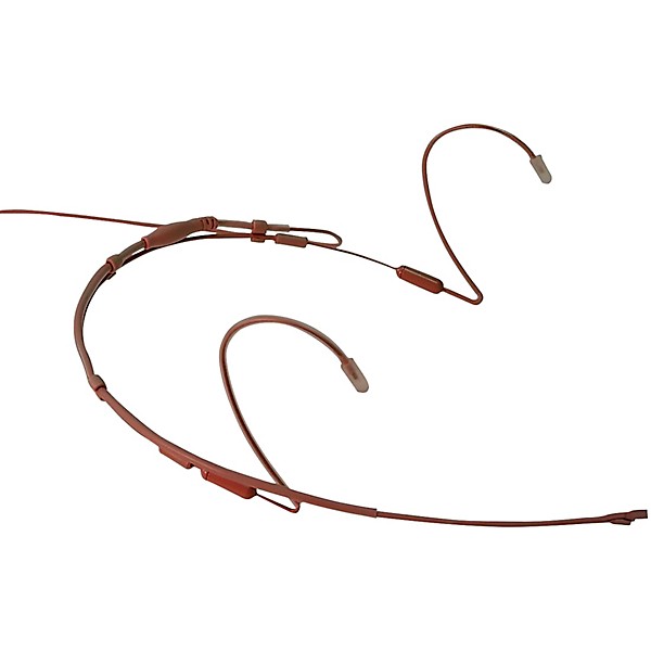 Point Source Audio CONFIDENCE OMNIDIRECTIONAL Dual Element Headset Microphone for Shure Brown