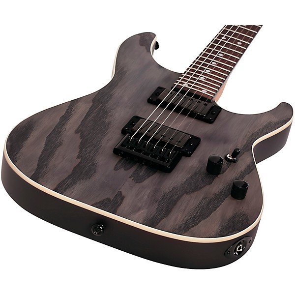 Schecter Guitar Research C-1 Standard Electric Guitar Charcoal Satin