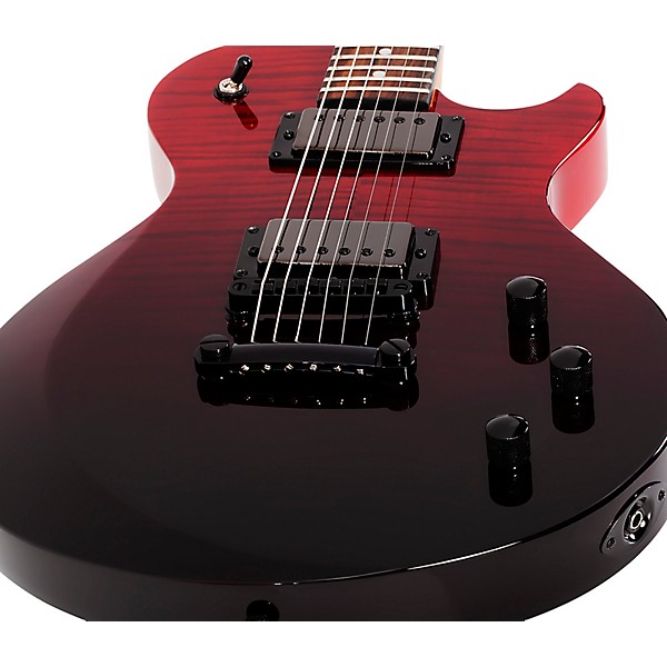 Schecter Guitar Research Solo-II Standard Electric Guitar Blood Burst