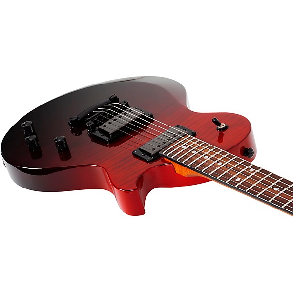 Schecter Guitar Research Solo-II Standard Electric Guitar Blood Burst