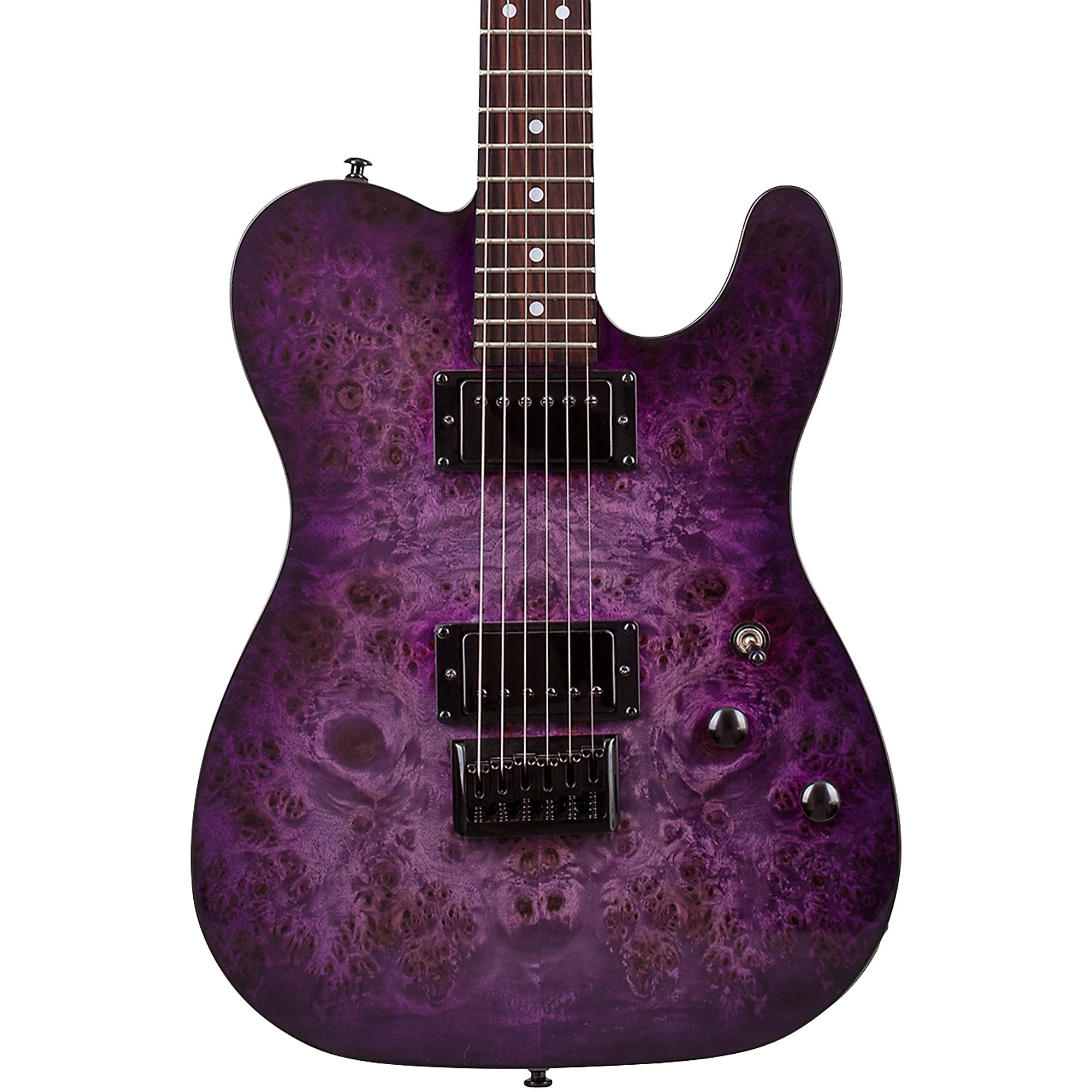 Schecter Guitar Research PT Standard Electric Guitar Purple Burst