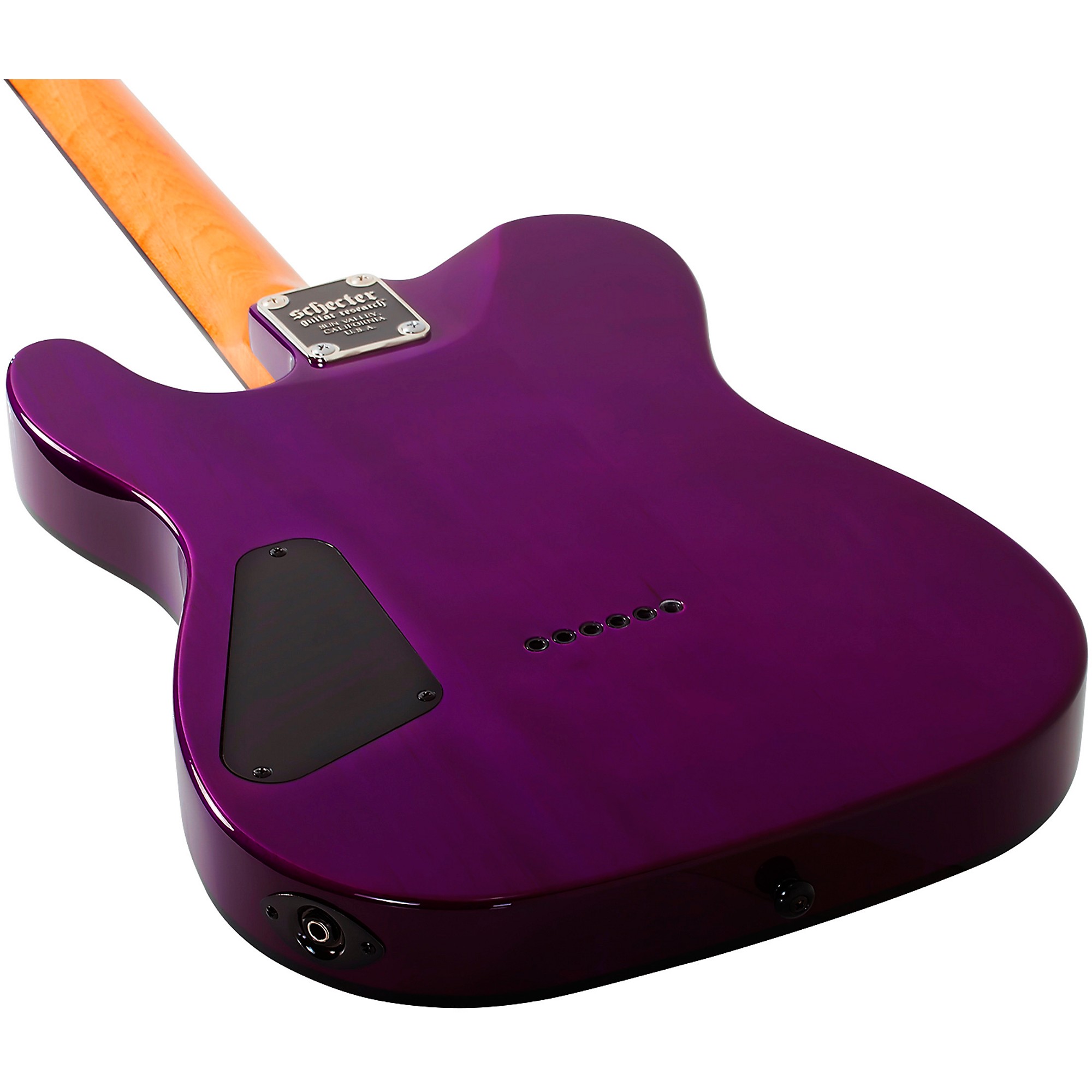 Schecter Guitar Research PT Standard Electric Guitar Purple Burst