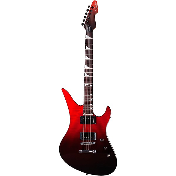 Schecter Guitar Research Avenger Standard Electric Guitar Blood Burst