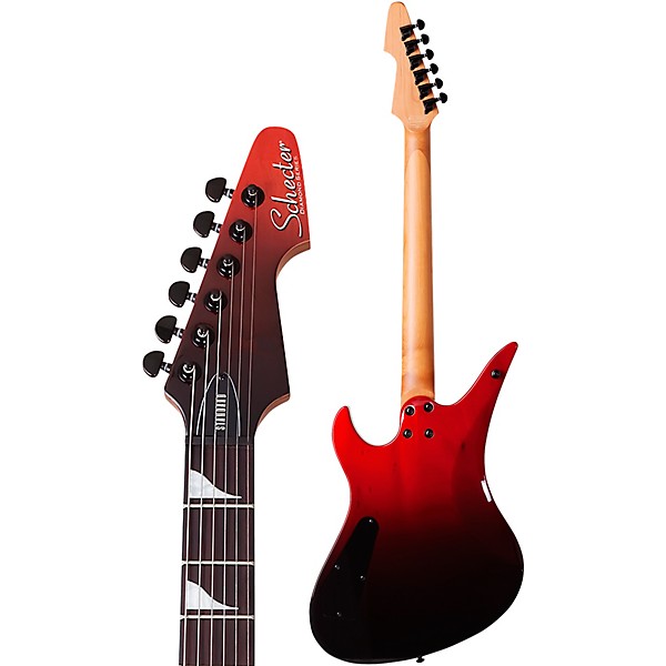 Schecter Guitar Research Avenger Standard Electric Guitar Blood Burst