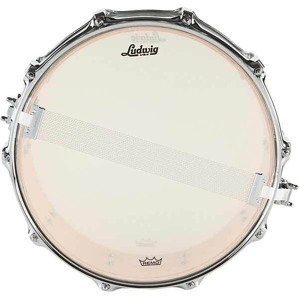 Ludwig Classic Maple Snare Drum 14 x 6.5 in. White Mosaic