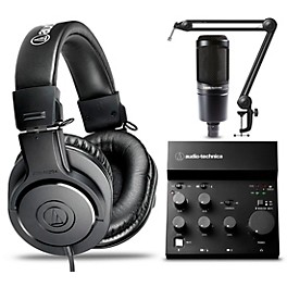 Audio-Technica AT2020, ATH-M20X, AT8700 & AT-UMX3