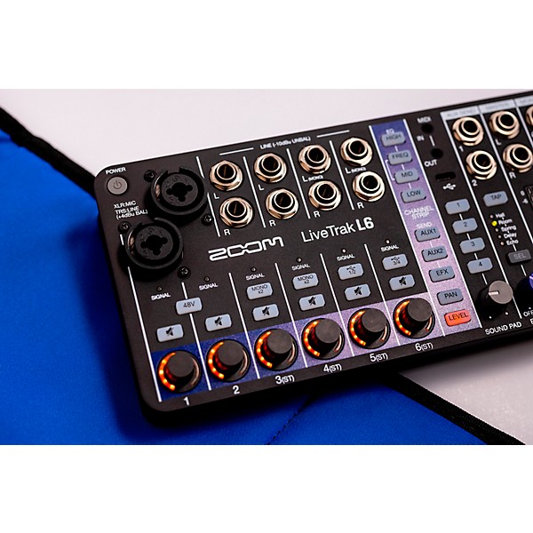 Zoom LiveTrak L-6 10-Channel Mixer & Recorder