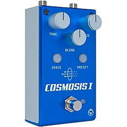 Pigtronix Cosmosis 1 Stereo Ambient Reverb with Morphing Guitar Effects Pedal Blue