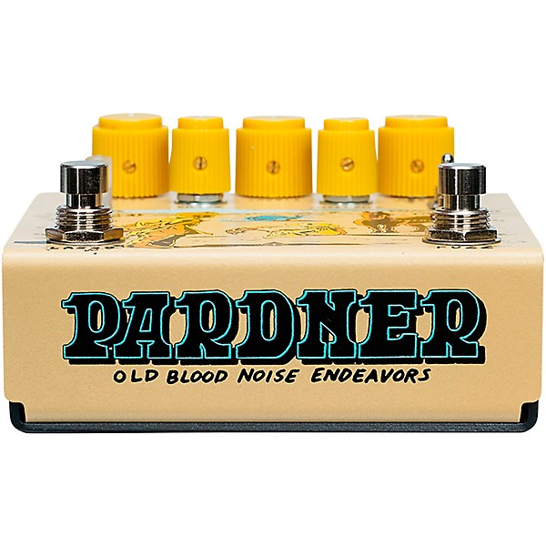 Old Blood Noise Endeavors Pardner Fuzz Effects Pedal Tan