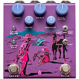 Old Blood Noise Endeavors Pardner Fuzz Effects Pedal Purple