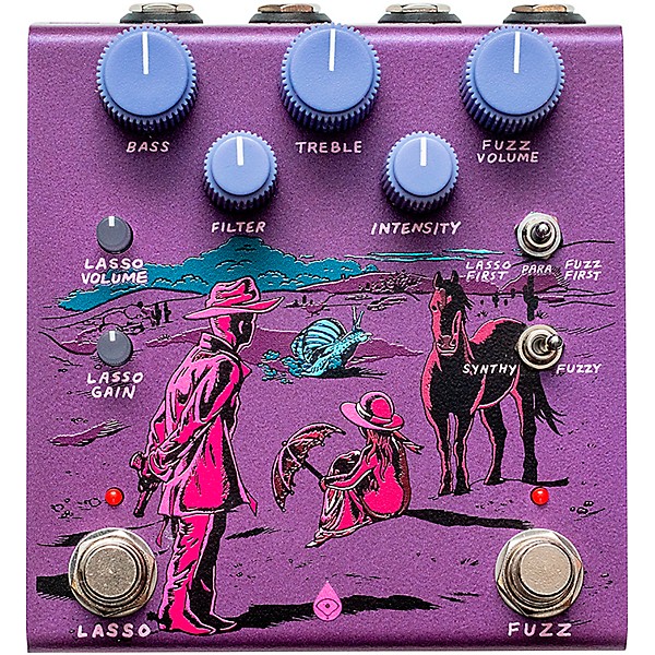 Old Blood Noise Endeavors Pardner Fuzz Effects Pedal Purple