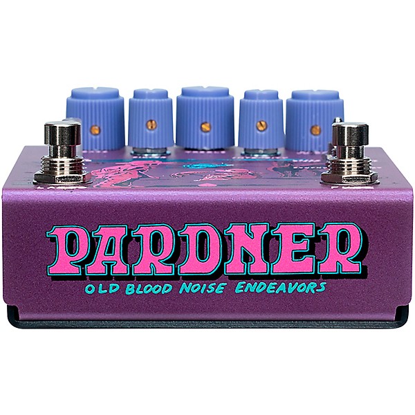 Old Blood Noise Endeavors Pardner Fuzz Effects Pedal Purple