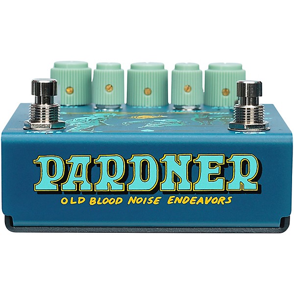 Old Blood Noise Endeavors Pardner Fuzz Effects Pedal Blue