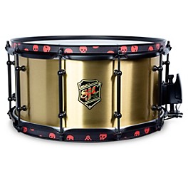 SJC Drums Limited-Edition Josh Dun Signature Goliath 3 mm Bell Brass Snare Drum 14 x 7 in.