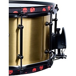 SJC Drums Limited-Edition Josh Dun Signature Goliath 3 mm Bell Brass Snare Drum 14 x 7 in.