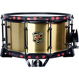 SJC Drums Limited-Edition Josh Dun Signature Goliath 3 mm Bell Brass Snare Drum 14 x 7 in.