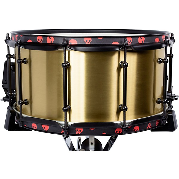 SJC Drums Limited-Edition Josh Dun Signature Goliath 3 mm Bell Brass Snare Drum 14 x 7 in.