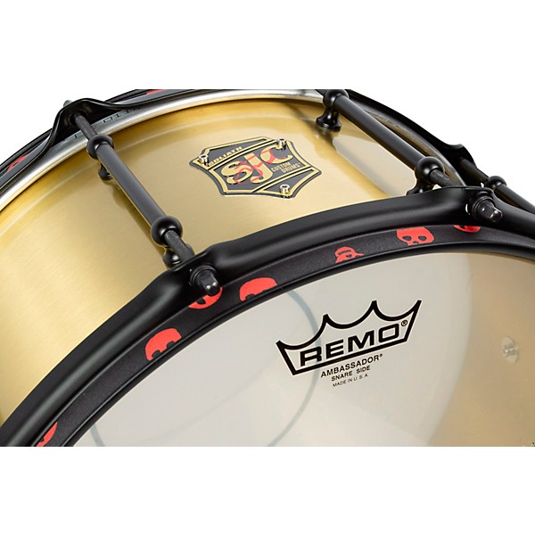 SJC Drums Limited-Edition Josh Dun Signature Goliath 3 mm Bell Brass Snare Drum 14 x 7 in.