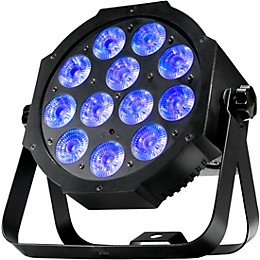 Eliminator Lighting Mega 64 Profile EP Low-Profile Quad LED Wash Light Black