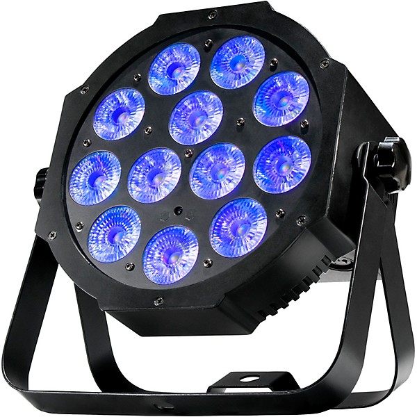 Eliminator Lighting Mega 64 Profile EP Low-Profile Quad LED Wash Light Black