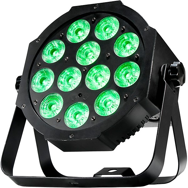 Eliminator Lighting Mega 64 Profile EP Low-Profile Quad LED Wash Light Black