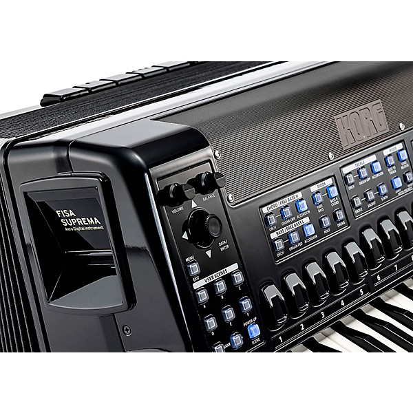 KORG Fisa Suprema Digital Accordion with Piano Keys