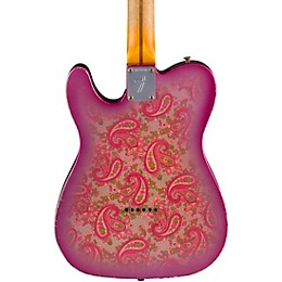 Fender Custom Shop Double Vision Telecaster Electric Guitar Masterbuilt by Todd Krause Pink Paisley