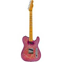 Fender Custom Shop Double Vision Telecaster Electric Guitar Masterbuilt by Todd Krause Pink Paisley
