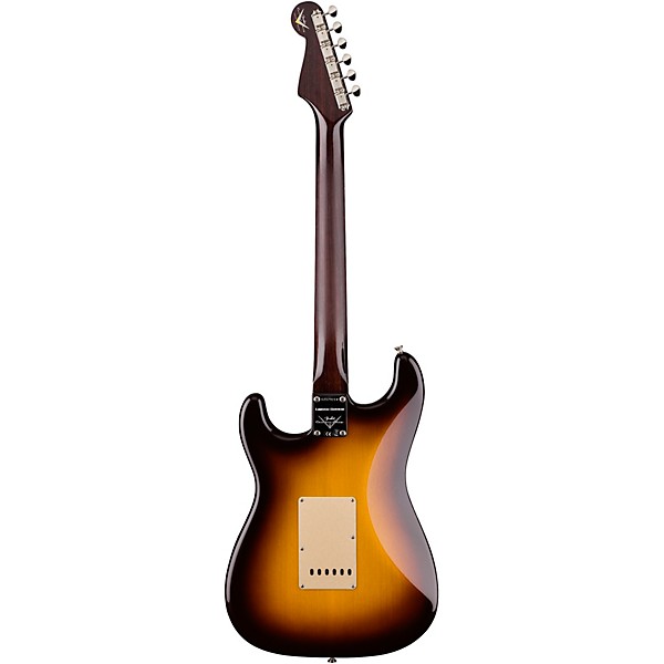 Fender Custom Shop Limited Edition Road Worn '57 Stratocaster Deluxe Closet Classic Wide-Fade Chocolate 2-Color Sunburst