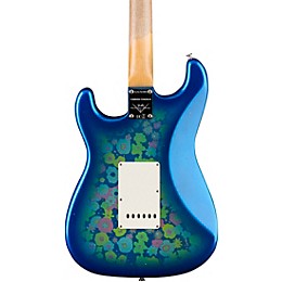 Fender Custom Shop Limited Edition '68 Black Paisley Stratocaster Journeyman Relic Closet Classic Electric Guitar Blue Flower