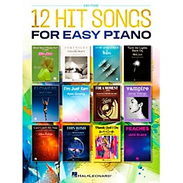 Hal Leonard 12 Hit Songs for Easy Piano